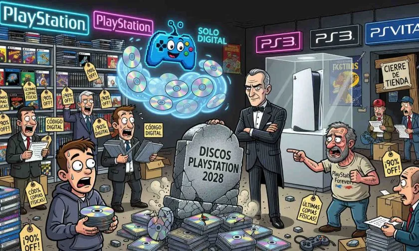 Sony pone fecha al fin del disco: los nuevos juegos de PlayStation serán digitales desde 2028