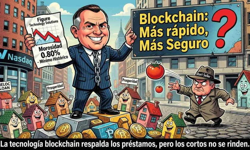 Figure Technology alcanza mínimo histórico en morosidad de HELOC gracias a blockchain