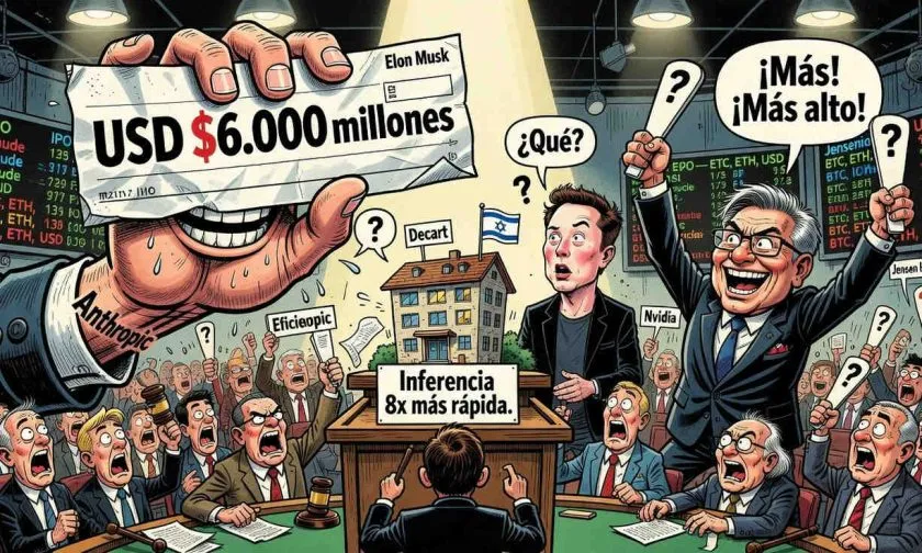 Anthropic pagaría USD $6.000 millones por la startup de eficiencia en IA, Decart