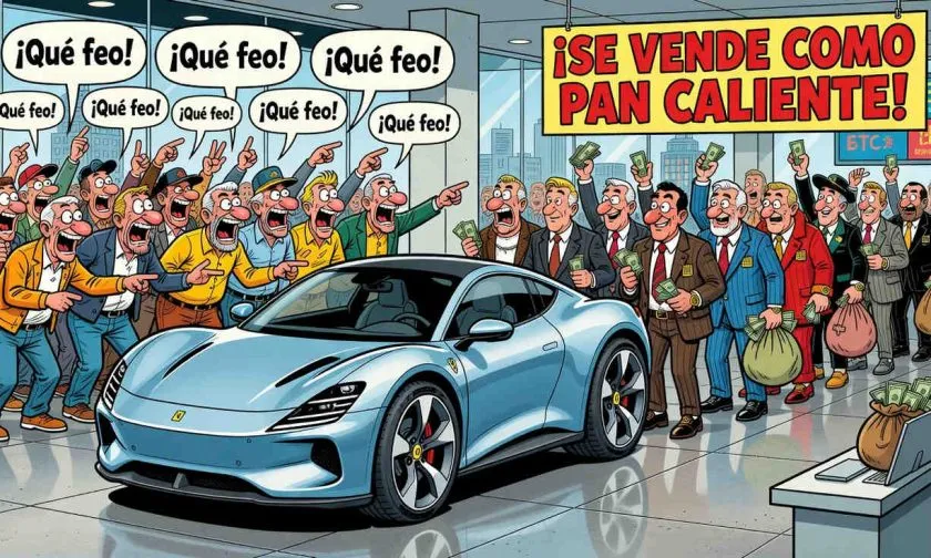Ferrari Luce: el coche que fue ridiculizado pero se vende como pan caliente