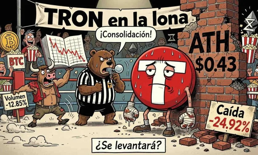 TRX preserva ganancias de largo plazo mientras el mercado lateraliza