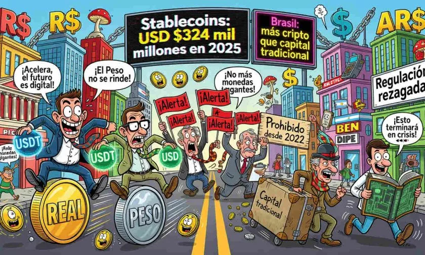 Brasil y Argentina impulsan stablecoins pese a las advertencias del FMI