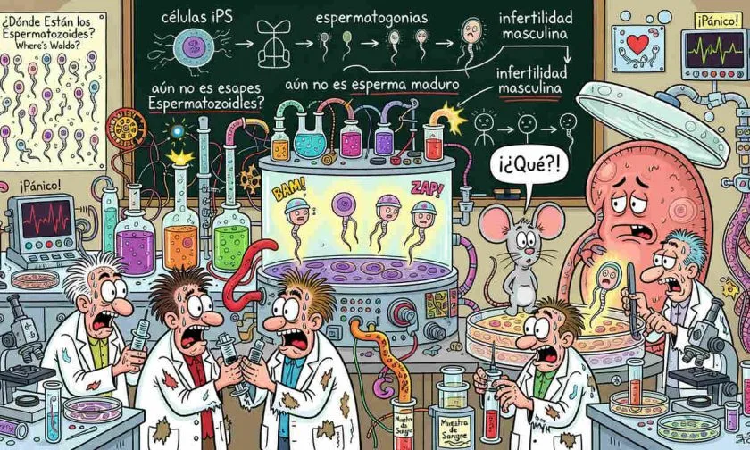 Esperma cultivado en laboratorio avanza, pero la fertilidad humana sigue lejos