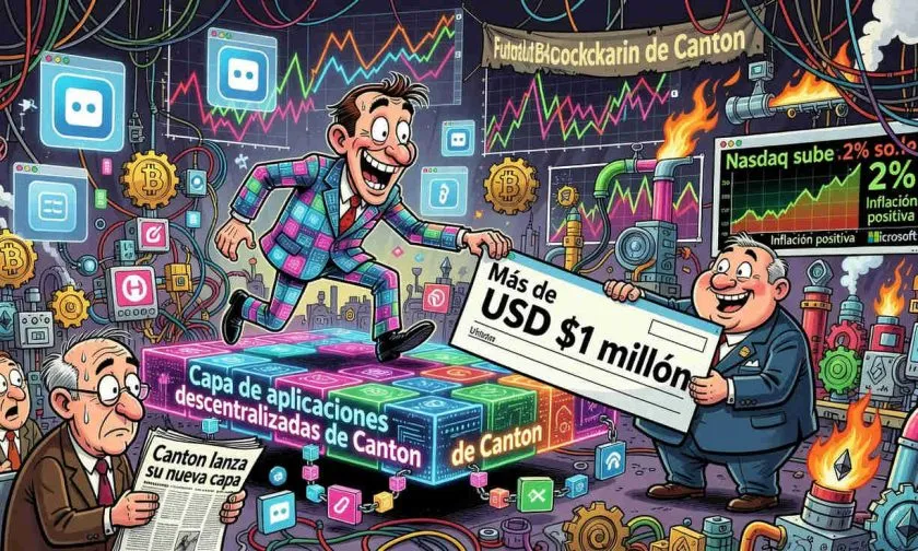 Canton lanza una capa de DApps con una subvención superior a USD $1 millón