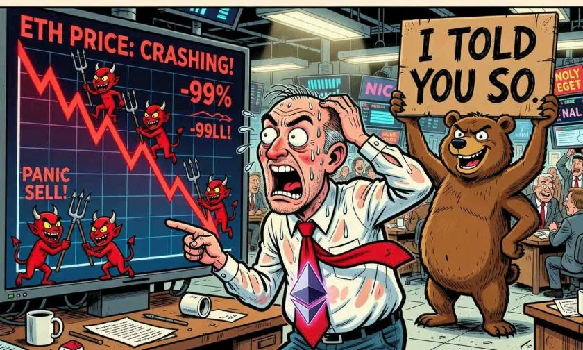 Ethereum en jaque: el rebote semanal se desvanece y activa alertas bajistas