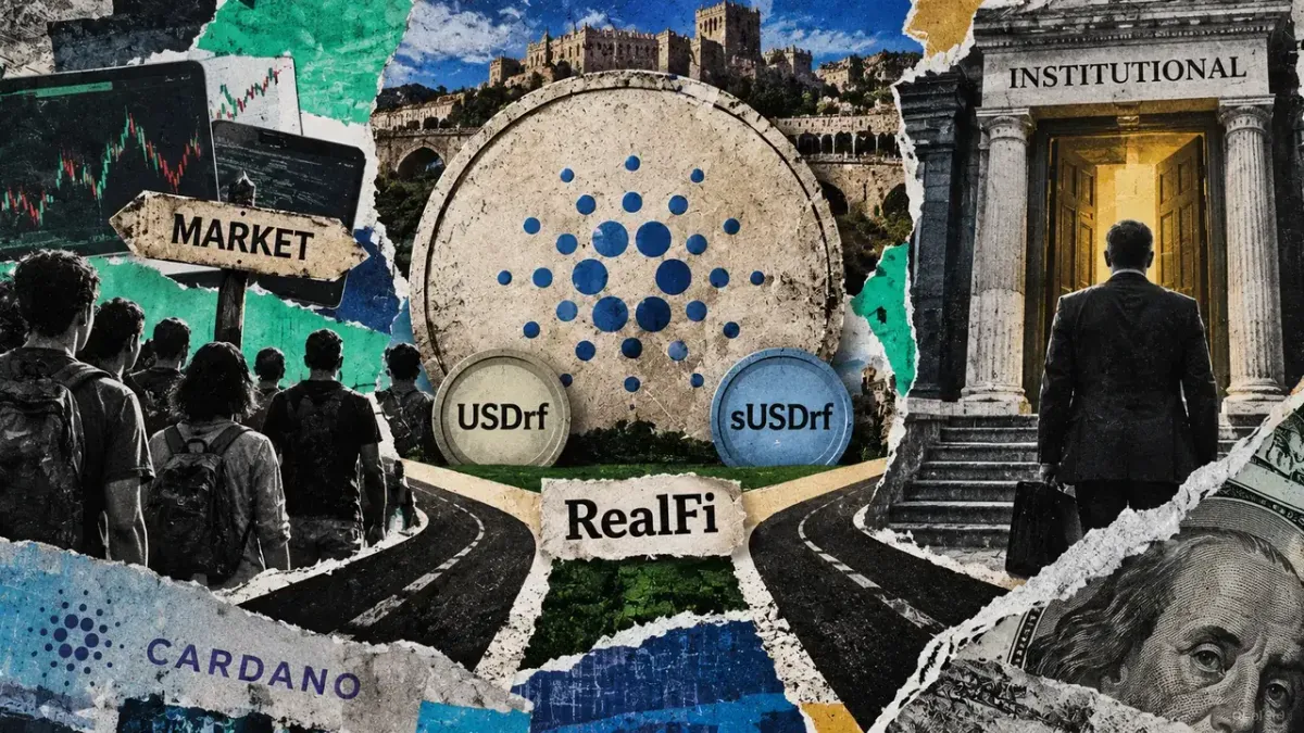 Cardano's DeFi ecosystem contracts over 50% as RealFi seeks revival through credit