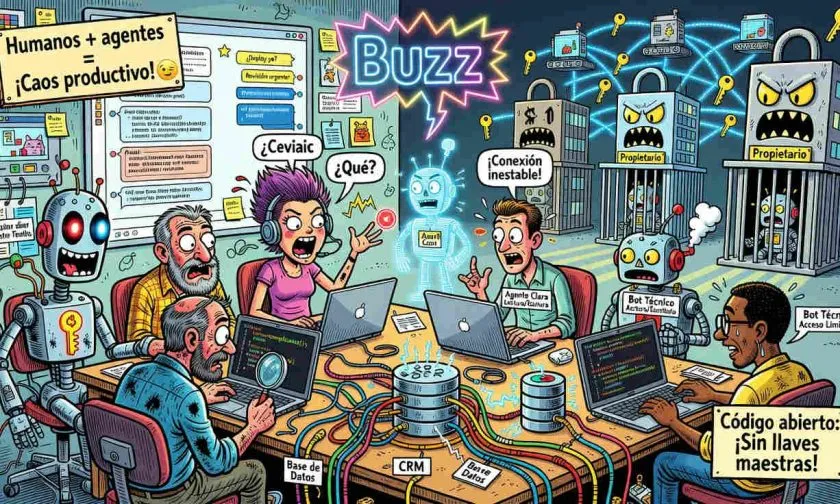 Block lanza Buzz, una plataforma abierta donde humanos y agentes de IA colaboran