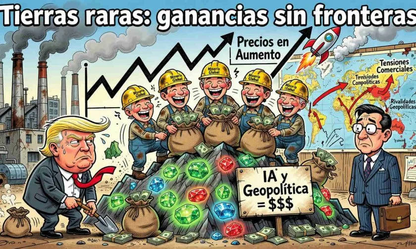 Productores chinos de tierras raras logran récord de ganancias en 2023 a pesar de tensiones