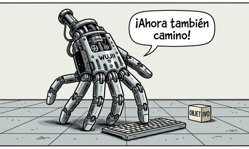 Mano robótica WUJI se desplaza de forma autónoma según ETH Zurich