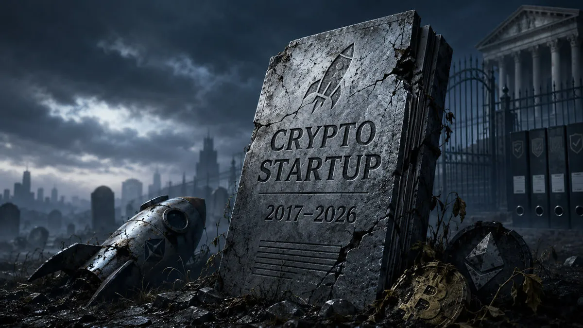 The death of the crypto startup: RIP 2017 – 2026