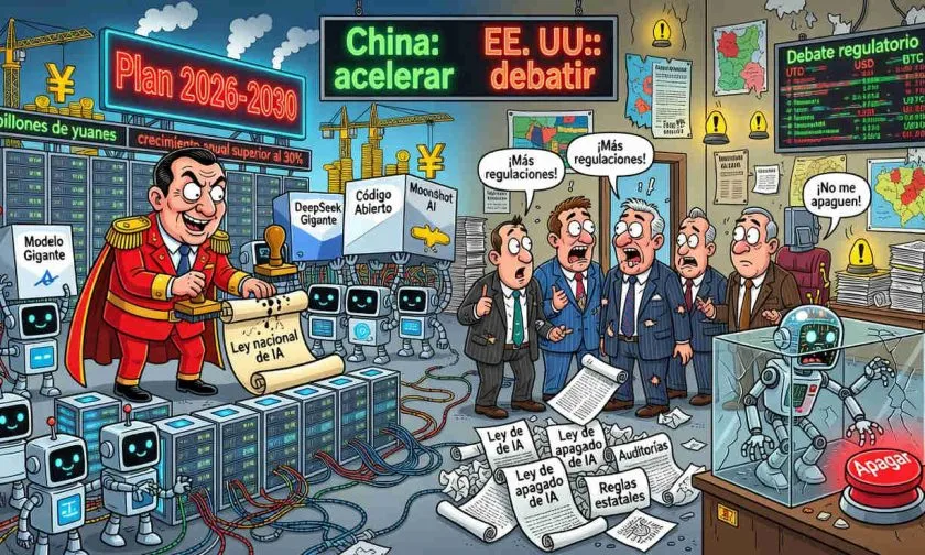 China acelera su ley de IA mientras EE. UU. enfrenta un camino regulatorio fragmentado