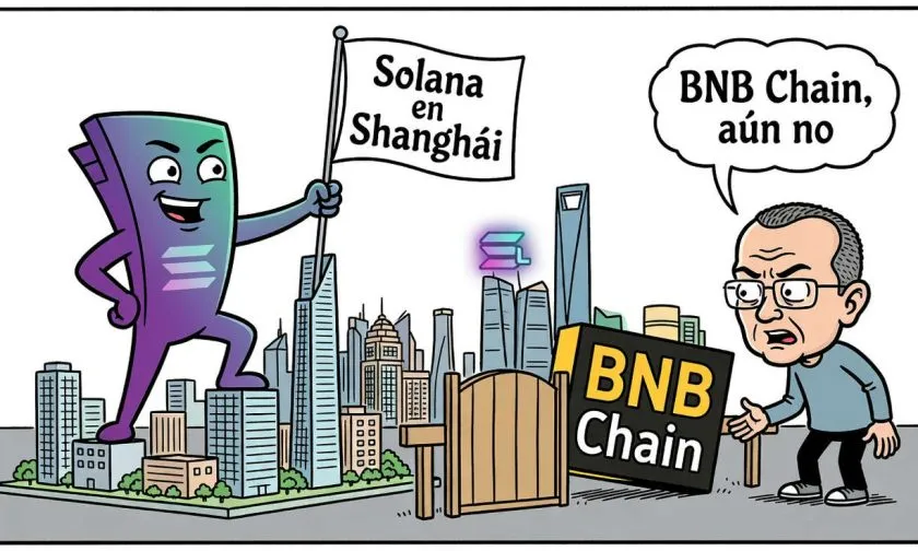 Solana llega a Shanghái con nueva sede y eventos en China