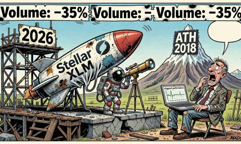 XLM al borde del abismo: el bajo volumen y la deriva lateral encienden las alarmas este 17 de julio