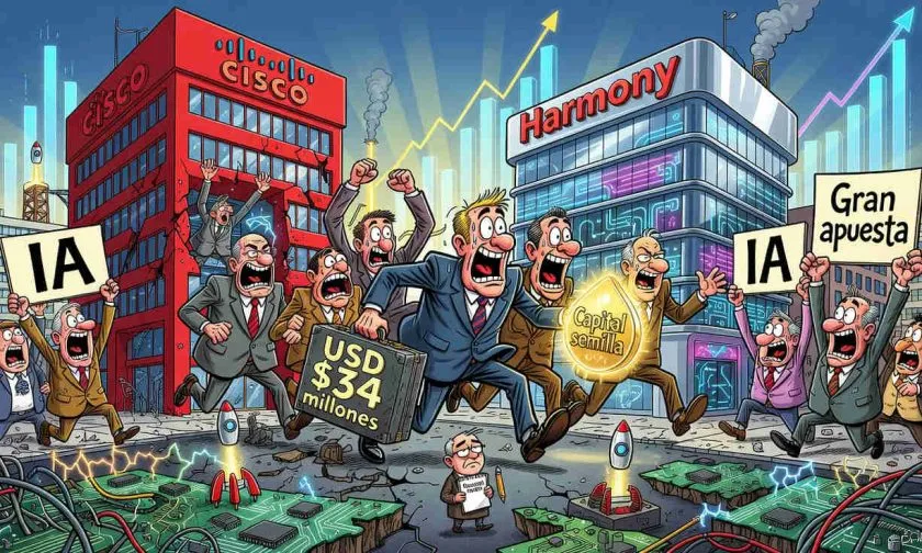 Harmony recauda USD $34 millones en una ronda tras salida de sus fundadores de Cisco