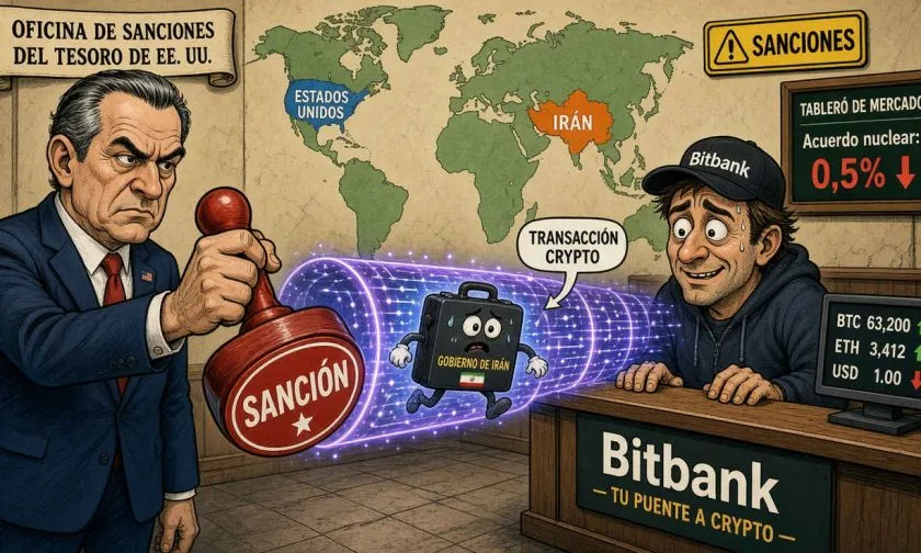 Sanciones de EE.UU. a Bitbank por vínculos con el gobierno iraní afectan expectativas nucleares