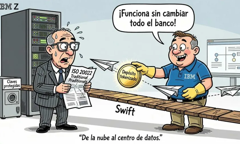 IBM conecta Digital Asset Haven al ledger blockchain de Swift para depósitos tokenizados