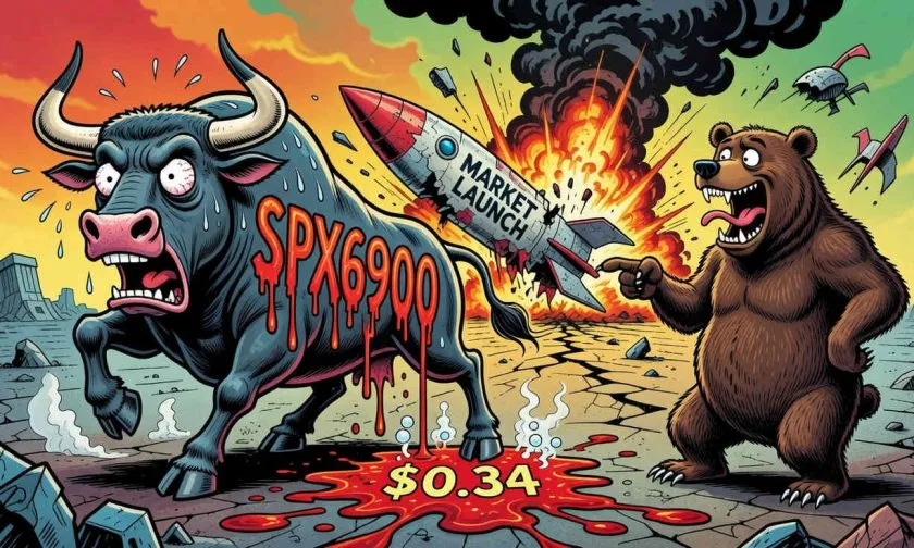 SPX se desploma un 5% en un mercado sin compradores: ¿Se acerca el fin de la memecoin?