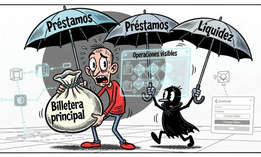 Nueva funcion de Starknet aisla carteras de aplicaciones descentralizadas