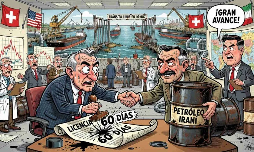 EE. UU. autoriza ventas de petróleo iraní por 60 días tras avance en Suiza
