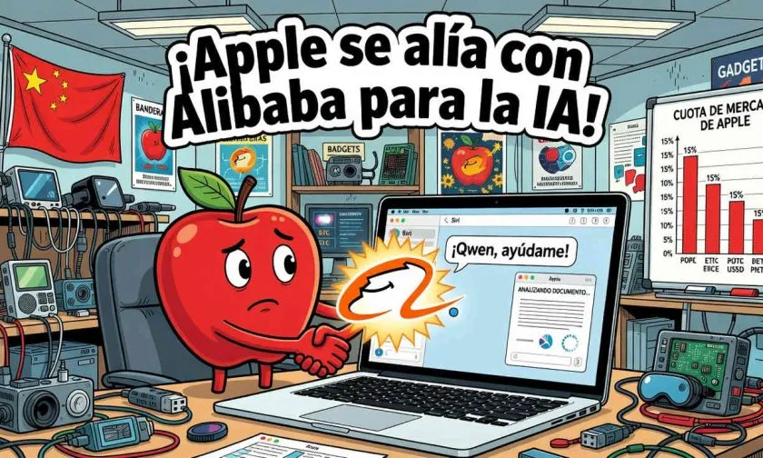 Apple integra IA de Alibaba a Siri en Macs de China para competir en el mercado de PC