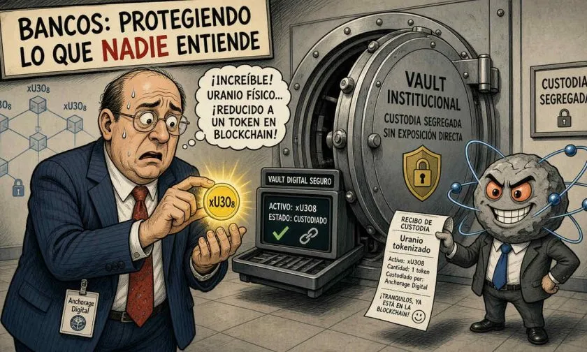 Anchorage Digital amplía su custodia a Etherlink y al uranio tokenizado