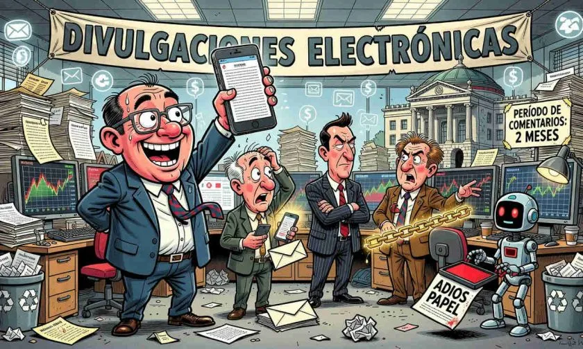 La SEC propone entrega electrónica de divulgaciones para inversores de Wall Street