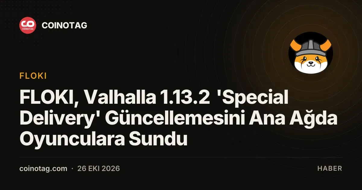 FLOKI'nin Valhalla oyunu 1.13.2 Special Delivery güncellemesi aldı