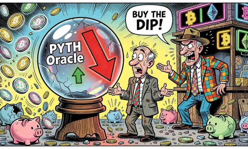 $PYTH se consolida sobre la SMA-50 tras un rally mensual de doble dígito