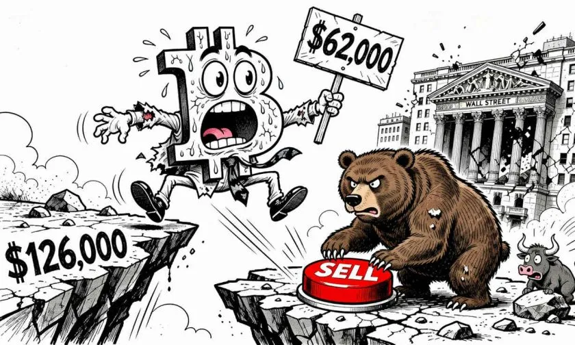 Bitcoin se desploma bajo los $63.000 y activa señales de sobreventa extrema