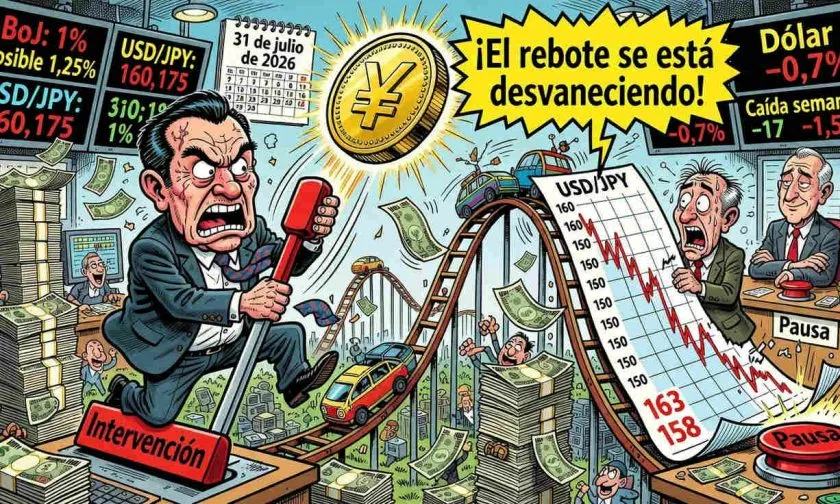 El BoJ mantiene la tasa en 1% mientras la intervención del yen pierde fuerza