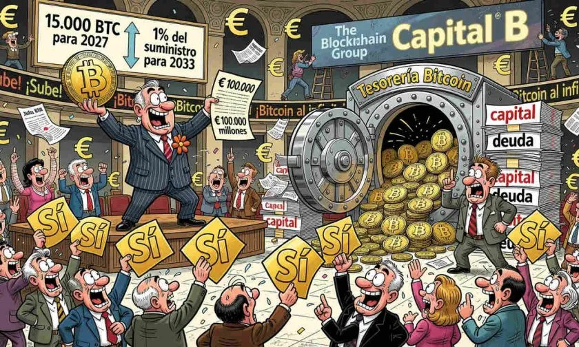 Capital B recibe aprobación de accionistas para emisión y crédito destinado a compras de Bitcoin