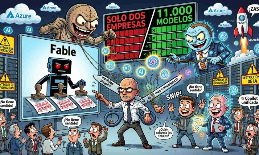 Microsoft cuestiona las restricciones de Anthropic sobre Fable y alerta contra el poder de dos laboratorios de IA
