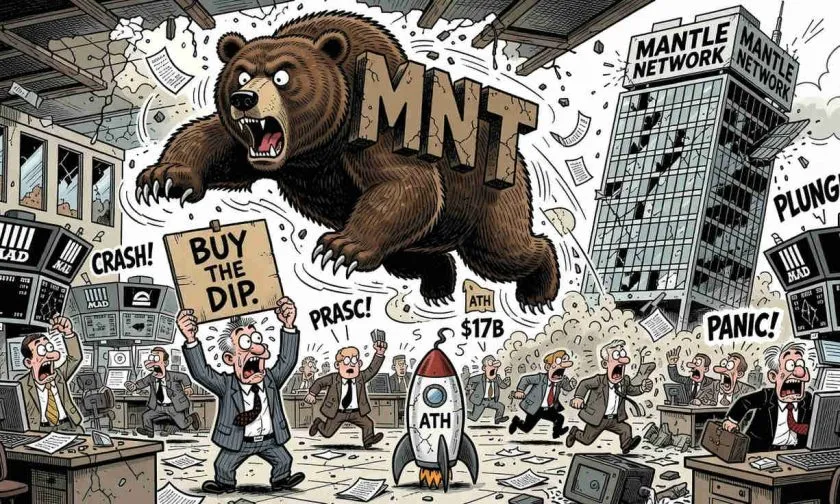 MNT colapsa un 100% desde su máximo histórico: ¿el fin de Mantle?