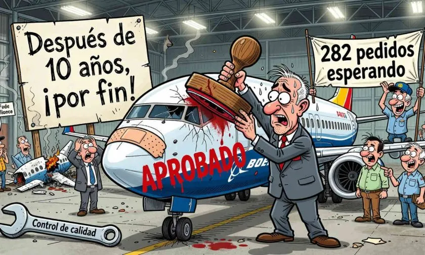 Boeing obtiene certificación de la FAA para el 737 Max 7 tras una década de espera