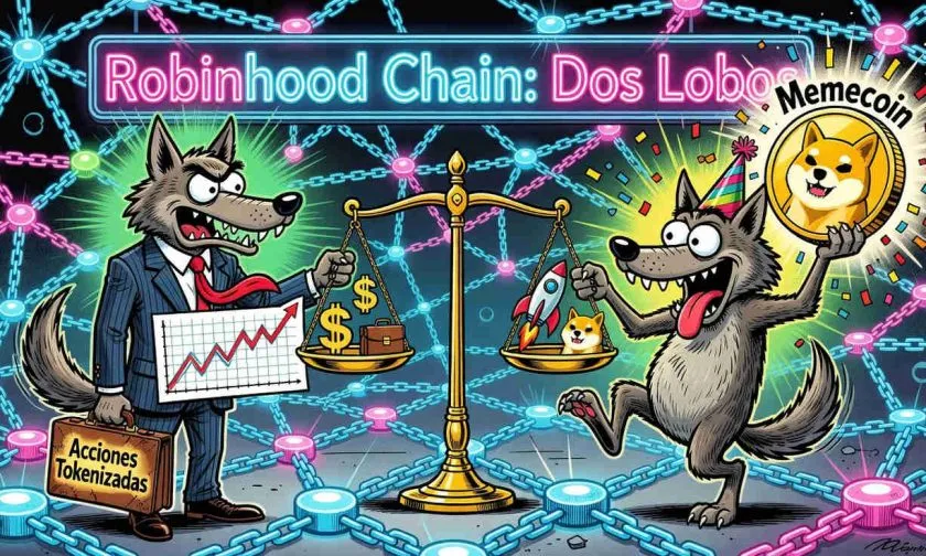 Robinhood Chain alcanza USD $800 millones en TVL en solo un mes