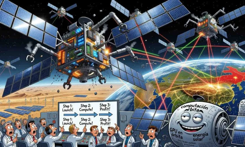 China acelera su apuesta por centros de datos orbitales con satélites de computación