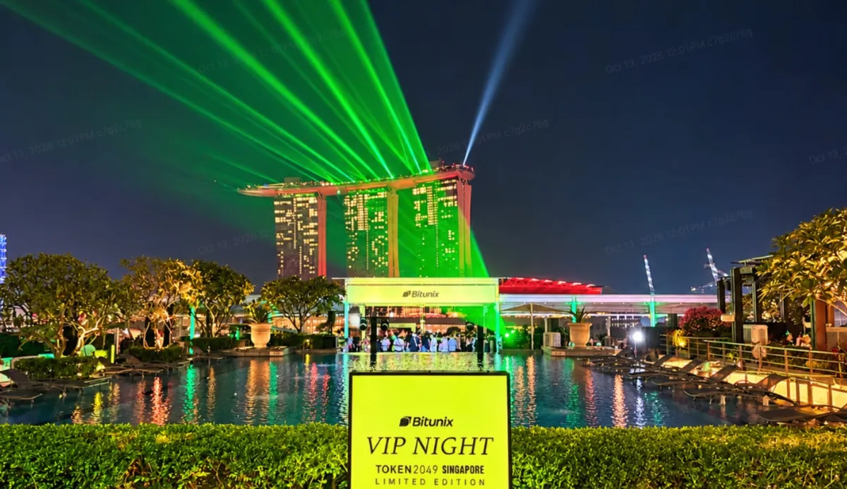 Bitunix reúne 300 convidados em evento no TOKEN2049 em Singapura