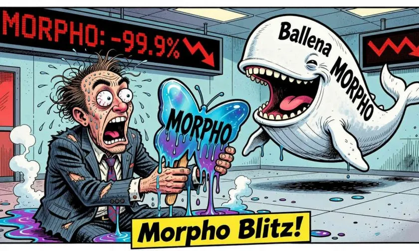 Morpho ($MORPHO) cae más del 5% y perfora soporte clave: ¿inicio de corrección o trampa bajista?