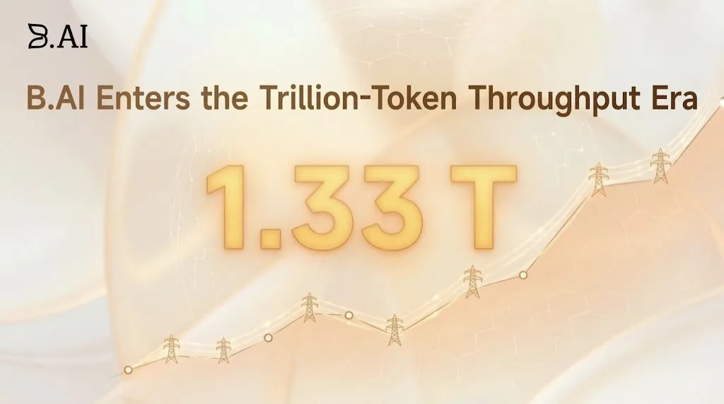 B.AI surpasses 1.33 trillion daily tokens, igniting developer interest