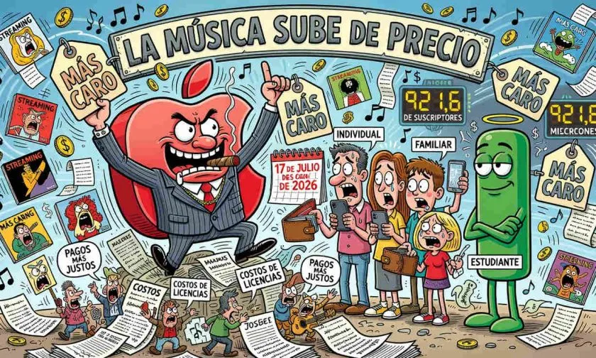 Apple Music sube sus precios por el aumento de los costos de licencias