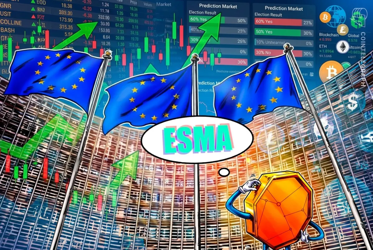 ESMA aponta que conexões com cripto podem aumentar riscos nas finanças tradicionais