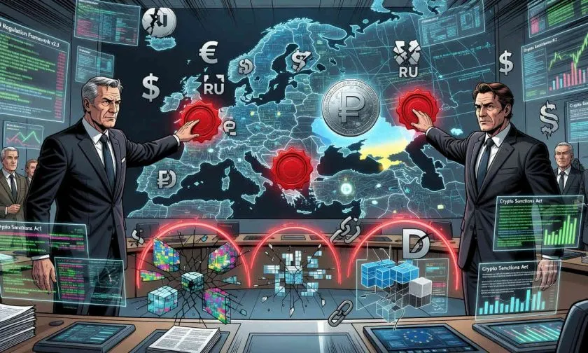 Unión Europea endurece sanciones y apunta a exchanges cripto rusos, stablecoins y CBDC
