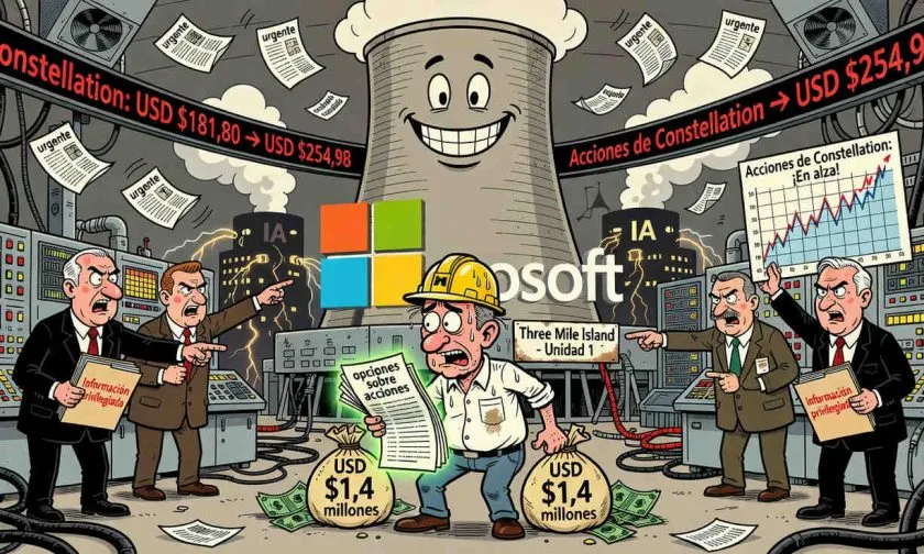 Ingeniero de Constellation enfrenta cargos por insider trading ligado a acuerdo nuclear con Microsoft