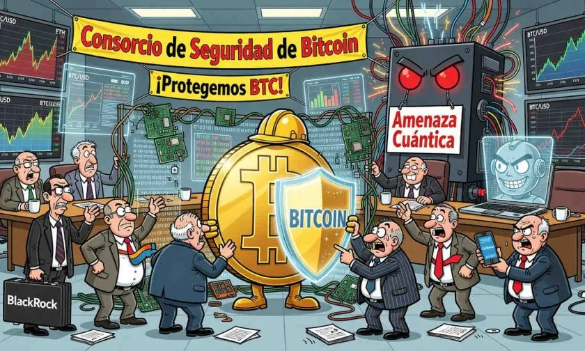 Consorcio de seguridad de Bitcoin: gigantes financieros se unen contra la computación cuántica