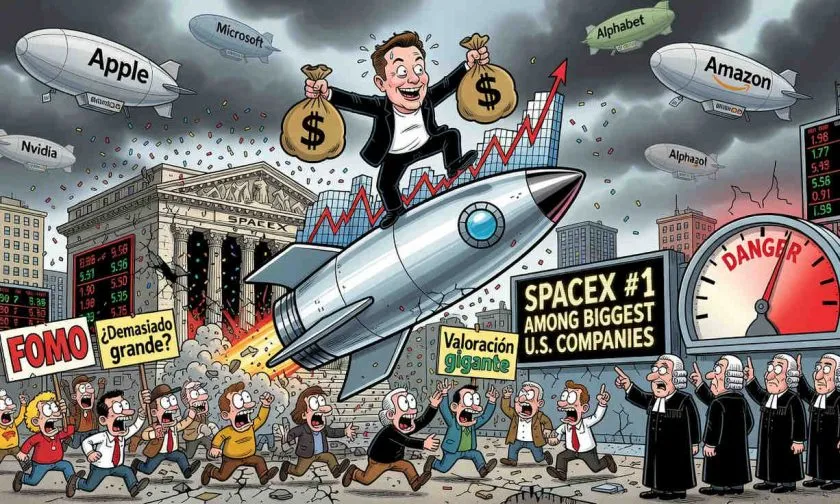 La enorme valoración de SpaceX podría convertirse en su mayor amenaza