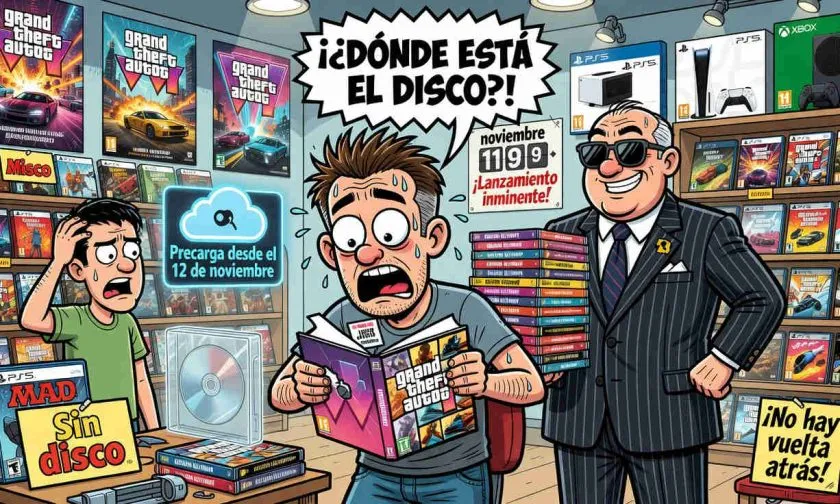Rockstar venderá copias “físicas” de GTA 6 en cajas con códigos de descarga, no incluirán discos