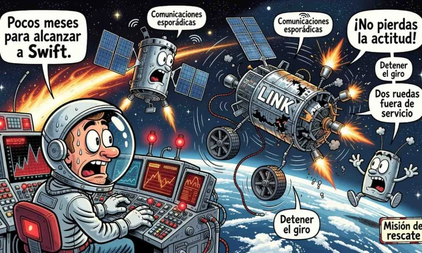 La misión de rescate de NASA pierde el control rumbo al observatorio Swift