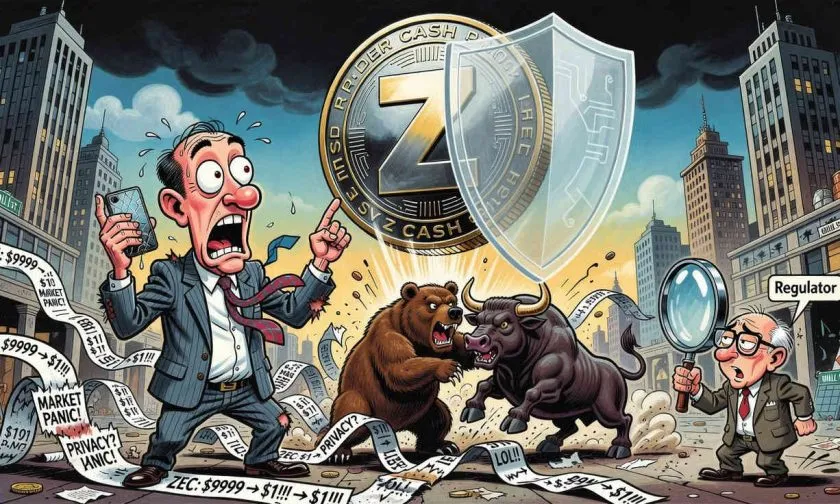 Zcash ($ZEC) se consolida en los $550 tras un rally anual del 1.107%