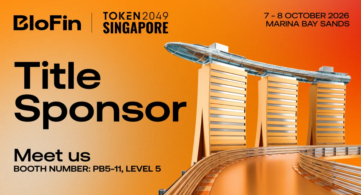 BloFin celebra terceiro aniversário e patrocina TOKEN2049 Singapore com nova era