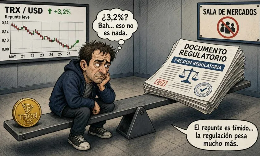 TRX el 3 de octubre de 2026: avance leve, pero sin confirmación de tendencia